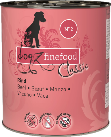 Dogz finefood 800g (bœuf, dinde et chèvre, agneau, gibier et hareng)