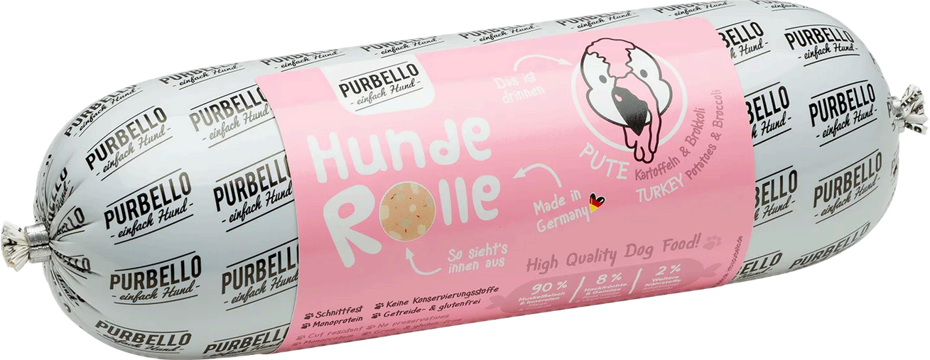 Purbello 800g (bœuf, canard, dinde, poulet)