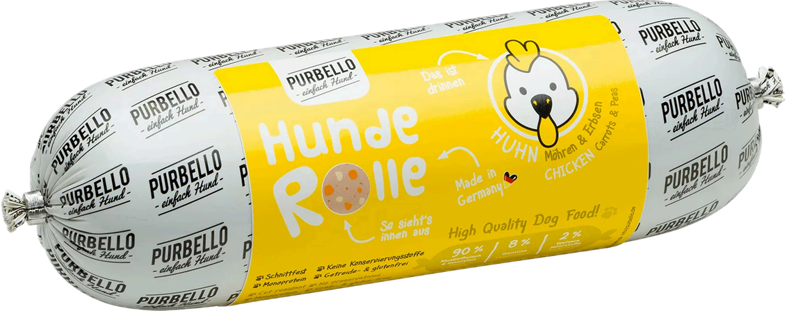 Purbello 800g (bœuf, canard, dinde, poulet)