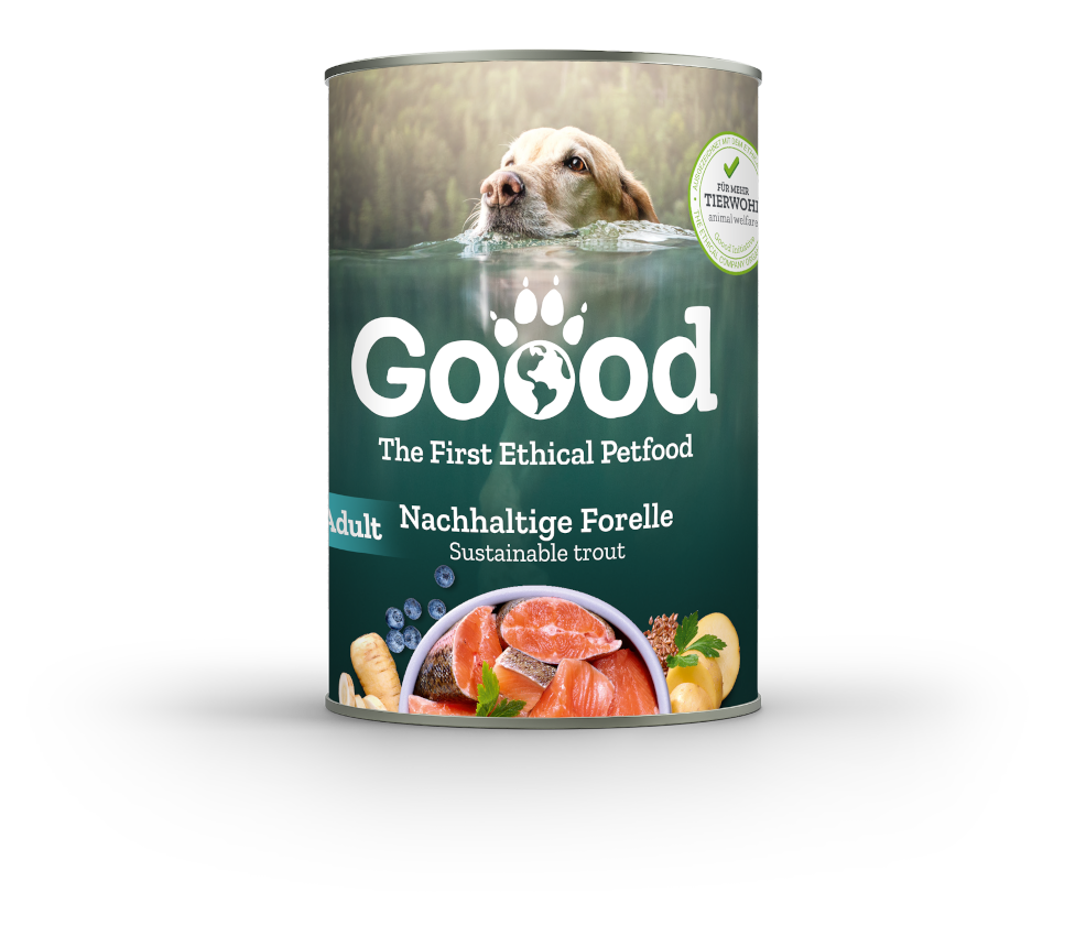 Pâtée chien adulte à la truite durable (sans céréales) - 800 g
